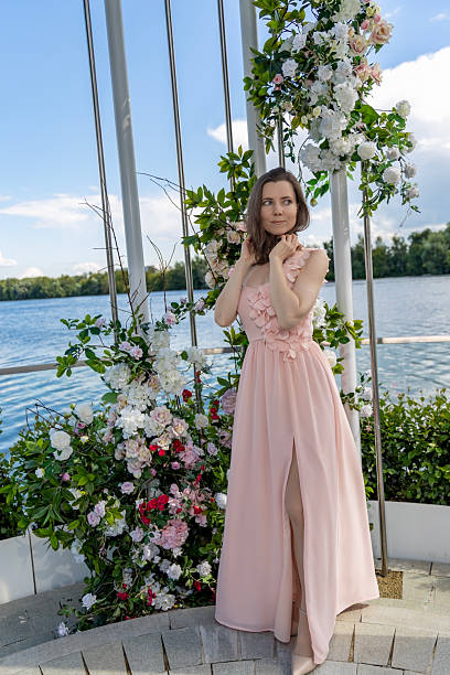 Sesión fotográfica con flores